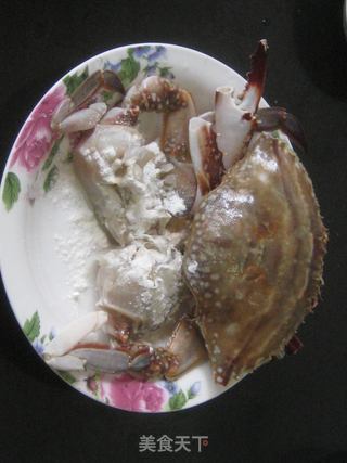 梭子蟹肉末粉丝煲的做法步骤:3