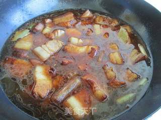 秋季养生——冬瓜红烧肉的做法步骤:8