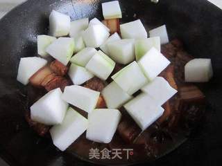秋季养生——冬瓜红烧肉的做法步骤:10