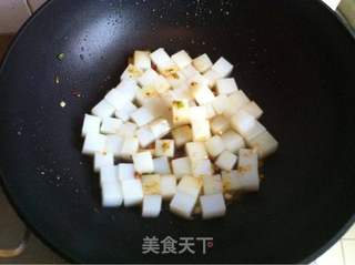 炒凉粉的做法步骤:6