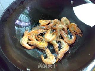 椰汁咖喱虾的做法步骤:6