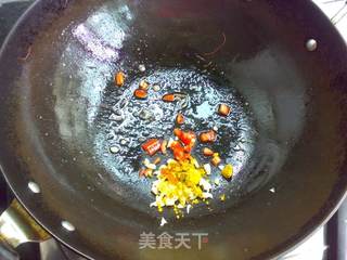 椰汁咖喱虾的做法步骤:7