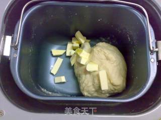 仿蛋糕核桃吐司的做法步骤:3