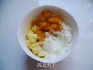 花样南瓜奶黄包的做法步骤:8