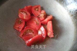番茄蛋汤的做法步骤:4