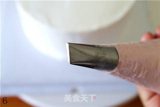 【小清新玫瑰生日蛋糕】的做法步骤:6