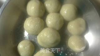 蒸（炸）红薯哈密瓜汤圆的做法步骤：8