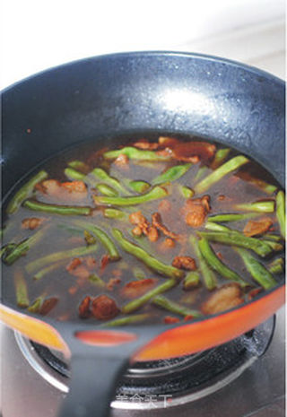 豆角焖面的做法步骤:7