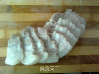 酱香回锅肉的做法步骤:2