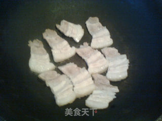 酱香回锅肉的做法步骤:3