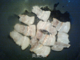 酱香回锅肉的做法步骤:4