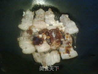 酱香回锅肉的做法步骤:6