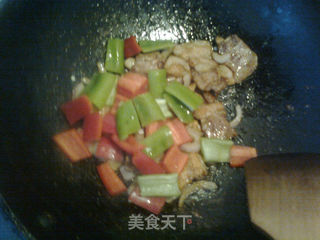 酱香回锅肉的做法步骤:8