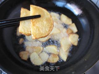 红蘑炒土豆片的做法步骤：5