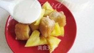 凤梨油条沙拉的做法步骤:9