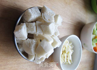 上班族的快手便当——{香蒜金黄粒}的做法步骤:5
