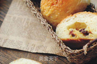 【蔓越莓奶酥面包】的做法步骤:14