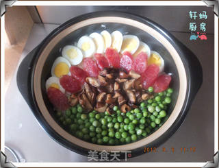 腊味煲仔饭的做法步骤:10