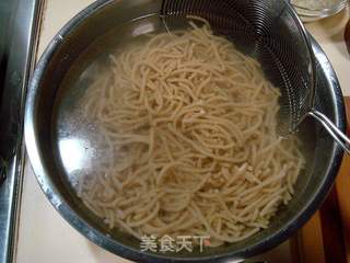 莜面杂粮面条的做法步骤：6