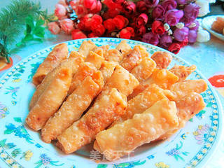 炸春卷-----土豆馅春卷的做法步骤：15