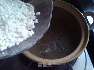椰汁果果西米露的做法步骤:3