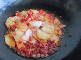 剁椒土豆片的做法步骤:10