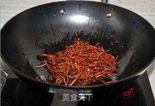 香辣肉丝的做法步骤：12