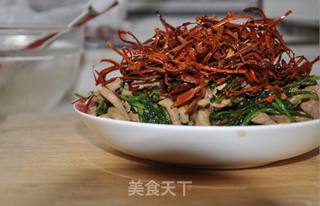 香辣肉丝的做法步骤:13