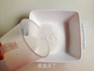 椰香卡仕达小面包的做法步骤:3
