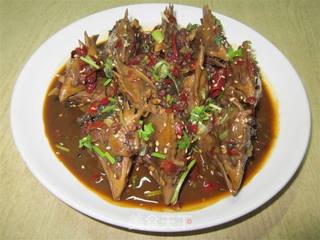 香辣酱鸡头的做法步骤:8