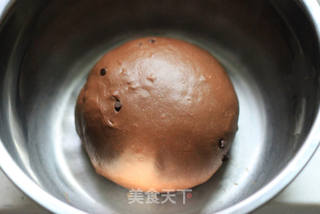 巧克力豆面包的做法步骤:6