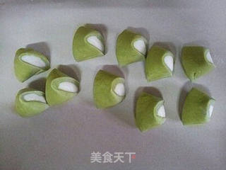 翡翠青菜包的做法步骤:9