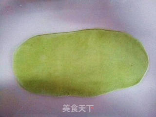 翡翠青菜包的做法步骤:7