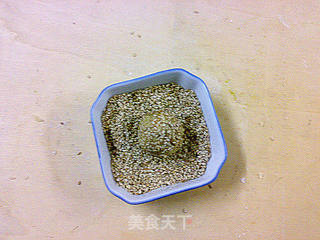 开心芝麻曲奇酥的做法步骤:8