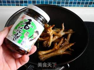 香菇酱烧凤爪的做法步骤:5