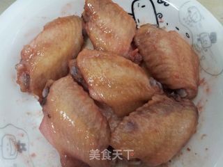 简单易做,超级好吃——蜜汁叉烧翅的做法步骤:10