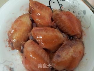 简单易做,超级好吃——蜜汁叉烧翅的做法步骤:11