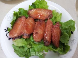 简单易做,超级好吃——蜜汁叉烧翅的做法步骤:12