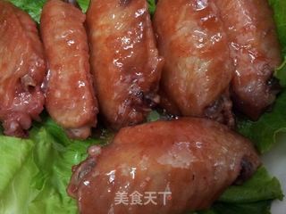 简单易做,超级好吃——蜜汁叉烧翅的做法步骤:13