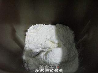 黑芝麻土司的做法步骤:2
