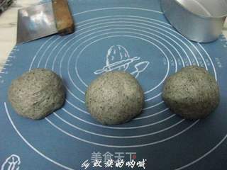 黑芝麻土司的做法步骤:8