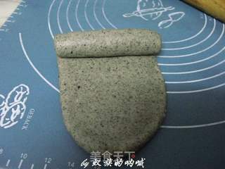 黑芝麻土司的做法步骤:9