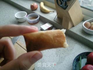 自家制作豆沙春卷的做法步骤:8