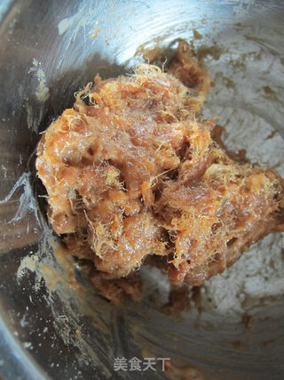 苏式肉松月饼的做法步骤:3