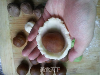 中秋预热——脆梅冰皮月饼的做法步骤:14