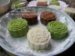 中秋预热——脆梅冰皮月饼的做法步骤:20