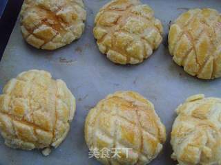 酥香菠萝包的做法步骤:17