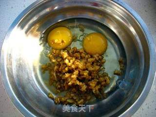 剩米饭的春天【榨菜米饼】的做法步骤:3