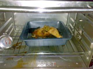 卤汁烤鸡腿的做法步骤:4