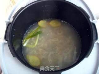 九阳沸腾压力煲试用报告【松花皮冻】的做法步骤:7
